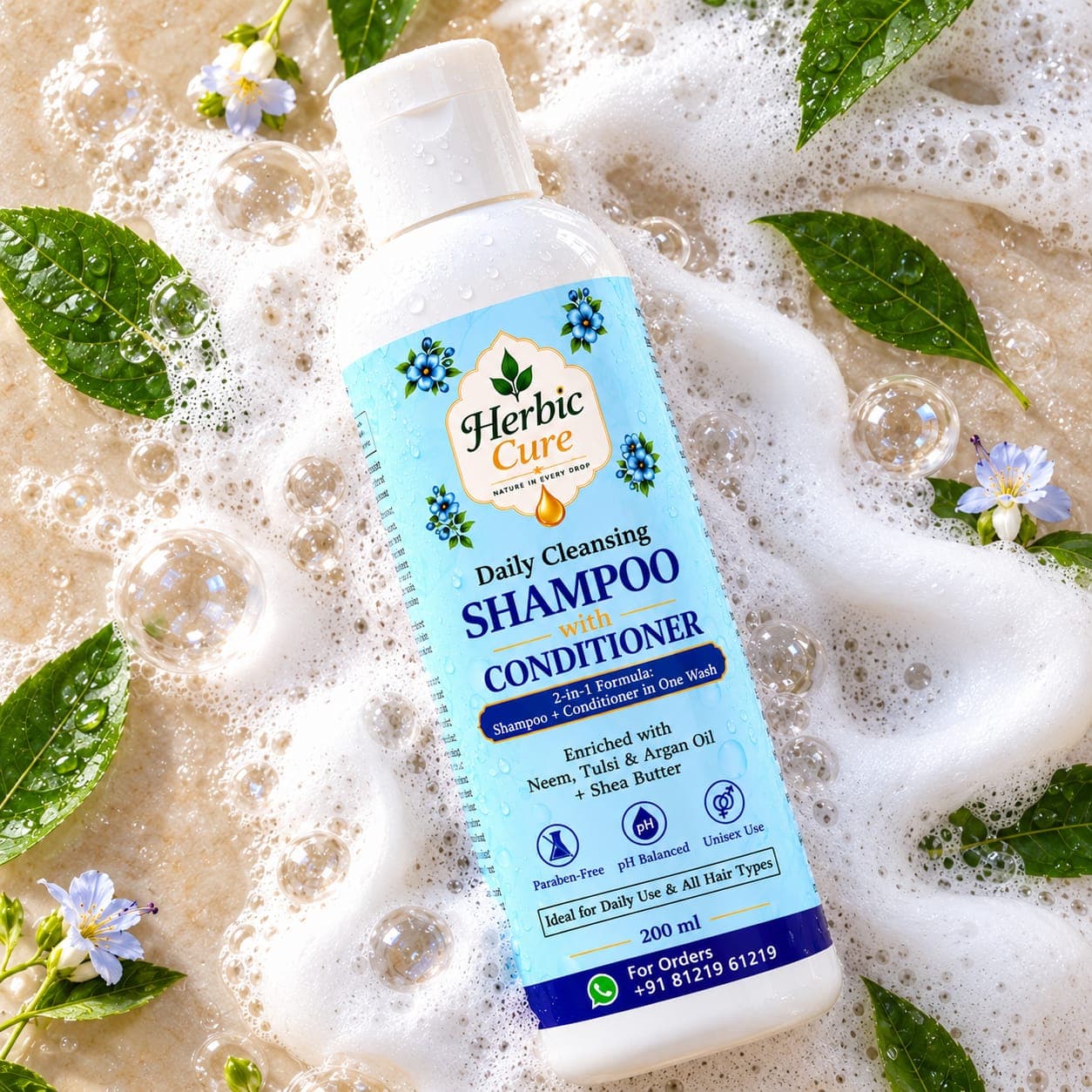 Herbic Cure - Shampoo with Conditioner (Q1)